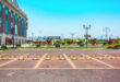 Large empty commercial land plot available for lease, ready for business development