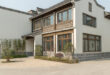 Elegant luxury home exterior showcasing opulent design and architecture