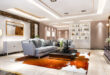 Modern luxury estate with oceanfront infinity pool and expansive patio