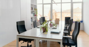 Modern small commercial space for rent with natural light, suitable for a new business