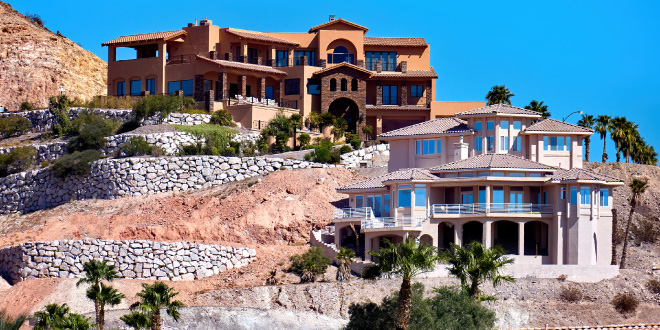 Aerial view of a luxury home for sale in Southwest Ranches, Florida, showing a large property.