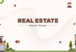 A composite image showcasing diverse real estate banner design types, including physical yard signs in a US neighborhood and digital online advertisements, highlighting their broad marketing reach.